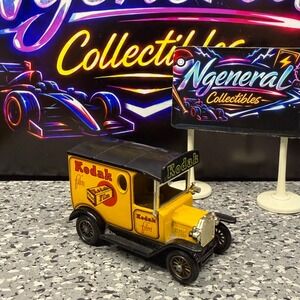Lledo Days Gone Kodak Film Delivery Van Yellow Vintage Diecast Truck England